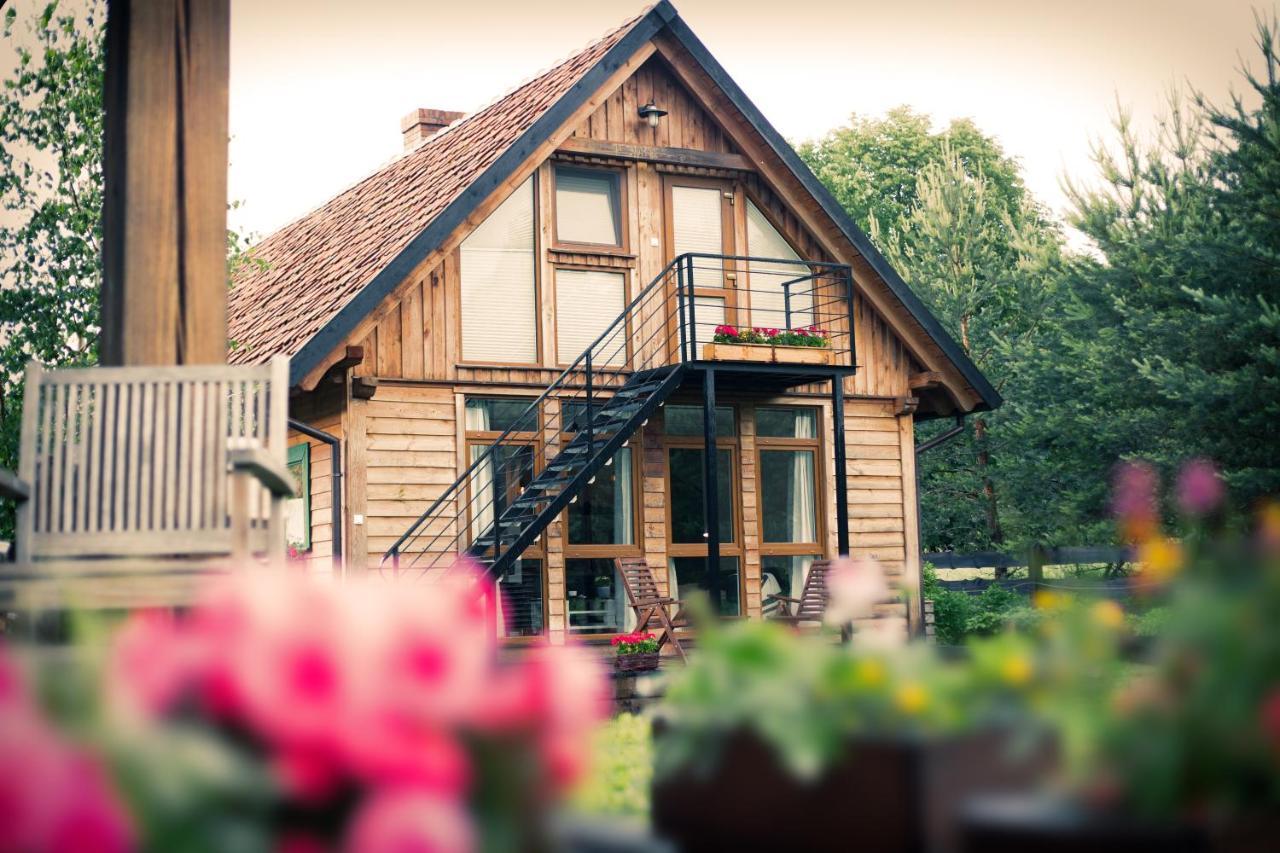Gosciniec Szuwary Appartement Krutyń Buitenkant foto