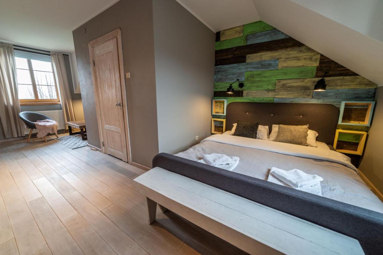 Gosciniec Szuwary Appartement Krutyń Buitenkant foto
