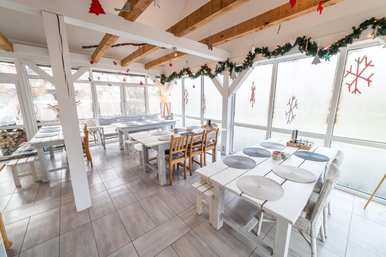 Gosciniec Szuwary Appartement Krutyń Buitenkant foto