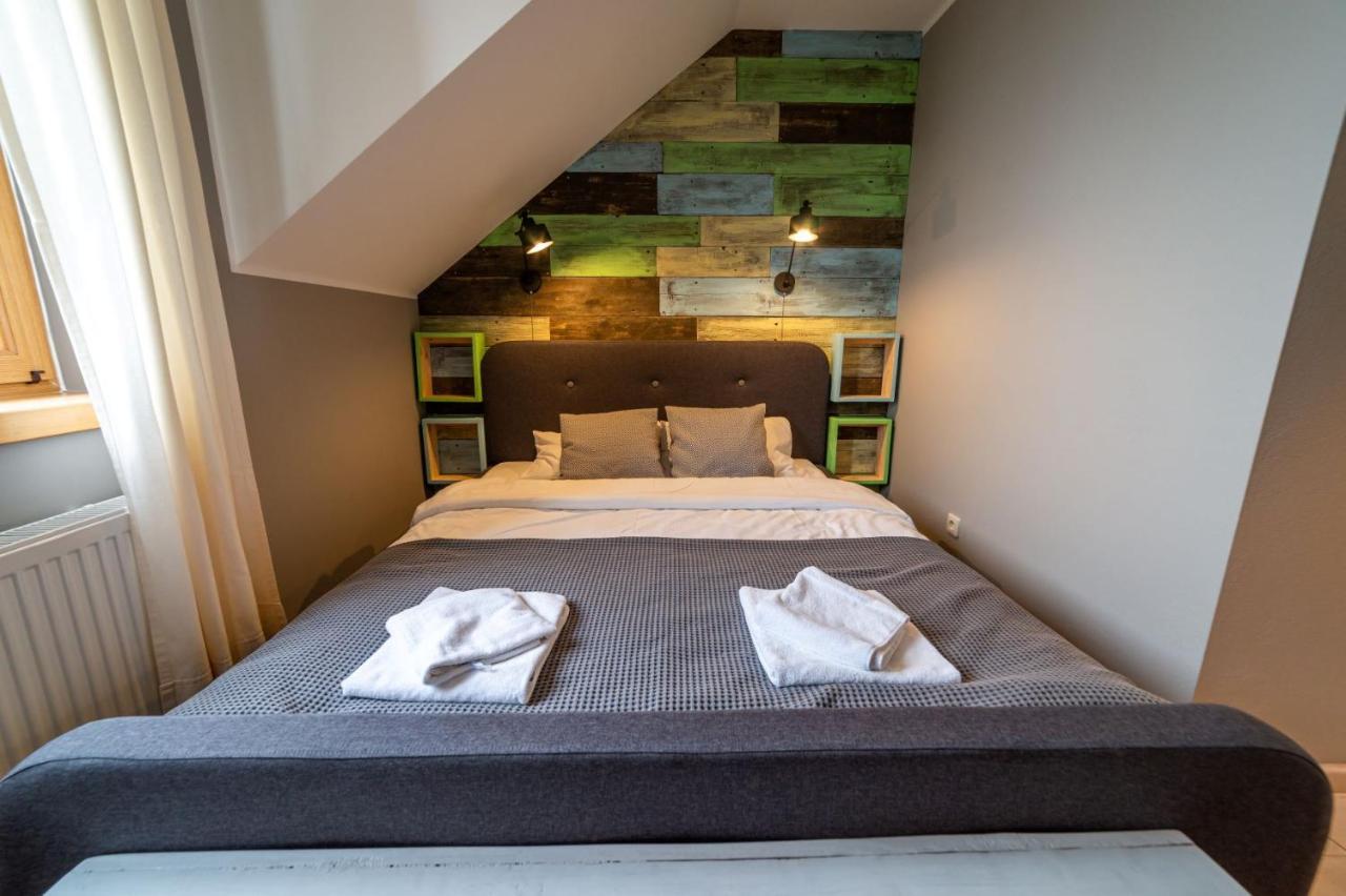 Gosciniec Szuwary Appartement Krutyń Buitenkant foto