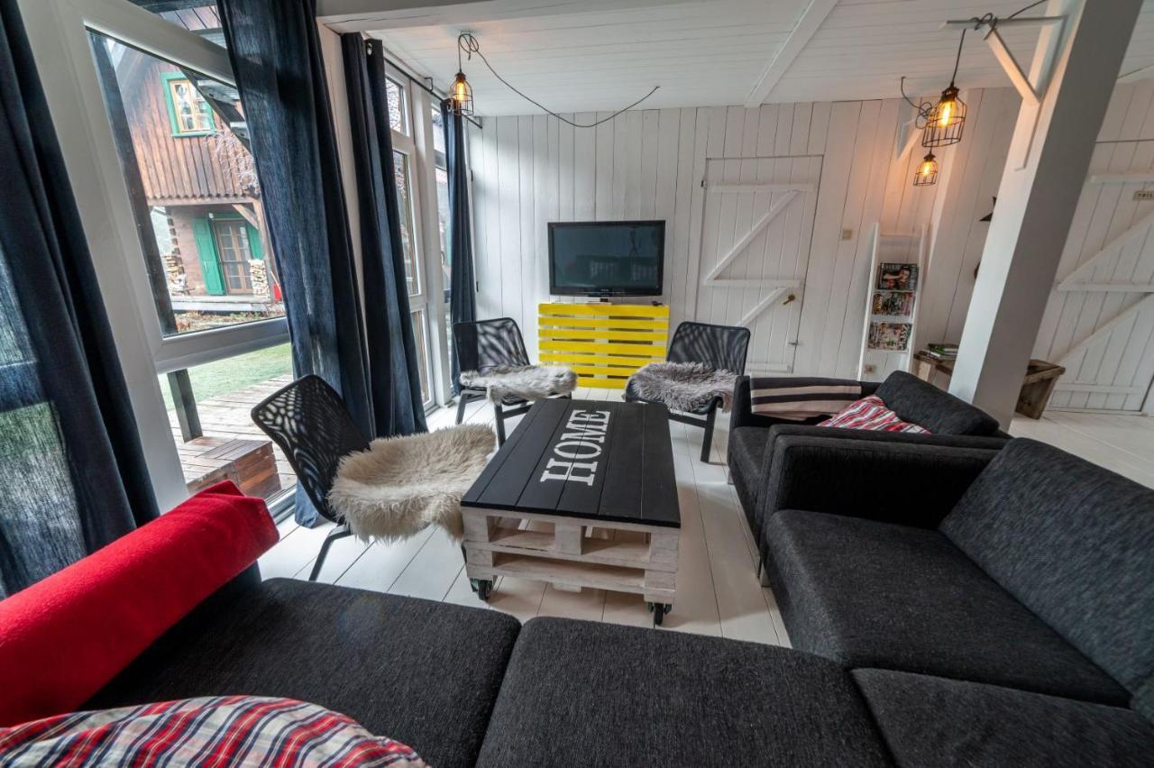 Gosciniec Szuwary Appartement Krutyń Buitenkant foto