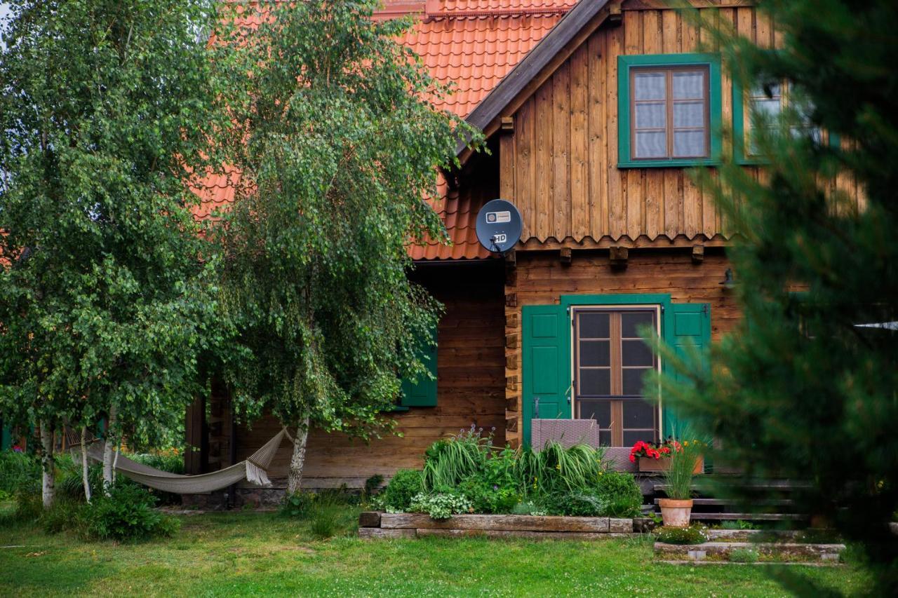 Gosciniec Szuwary Appartement Krutyń Buitenkant foto