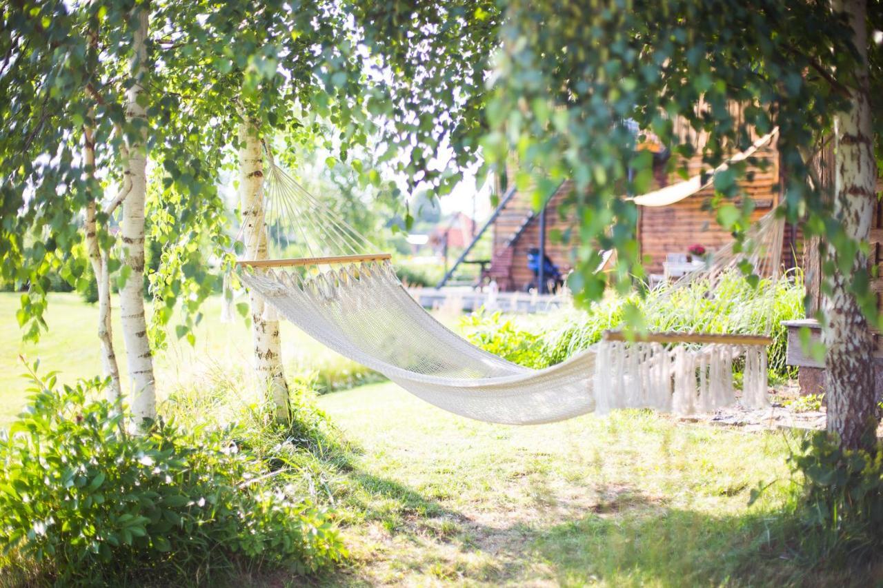 Gosciniec Szuwary Appartement Krutyń Buitenkant foto
