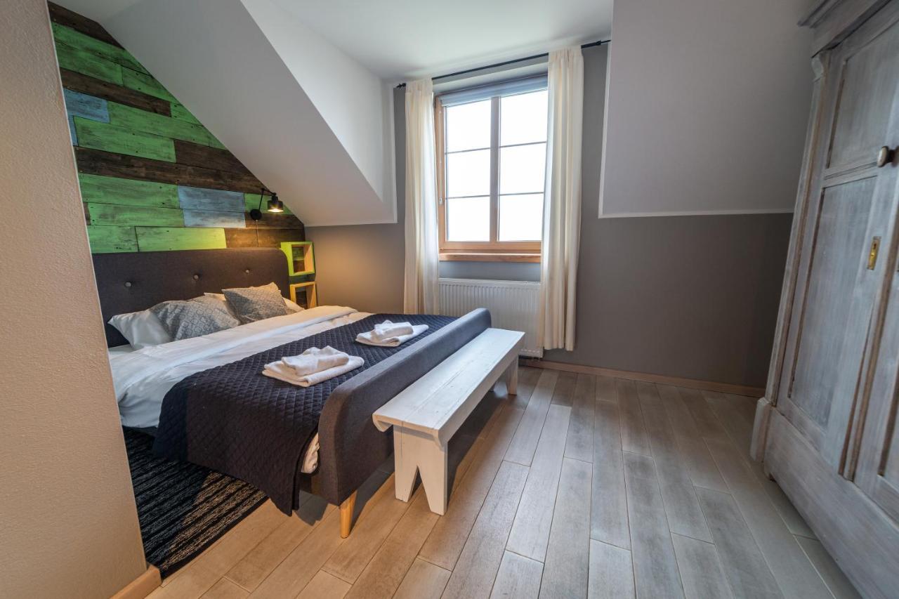 Gosciniec Szuwary Appartement Krutyń Buitenkant foto