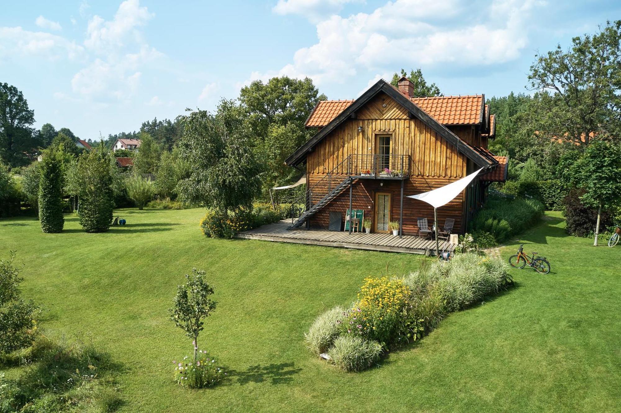 Gosciniec Szuwary Appartement Krutyń Buitenkant foto