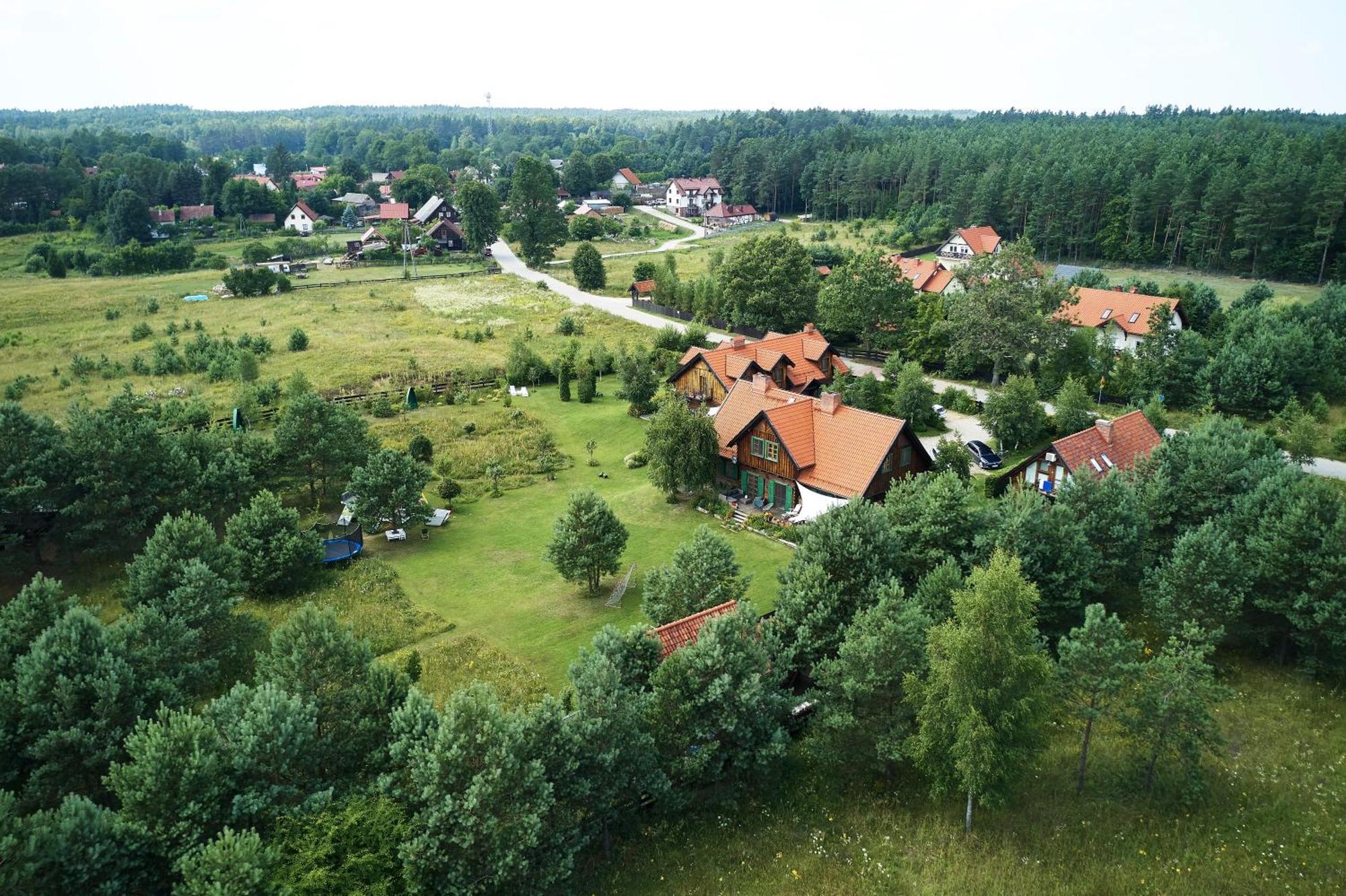 Gosciniec Szuwary Appartement Krutyń Buitenkant foto